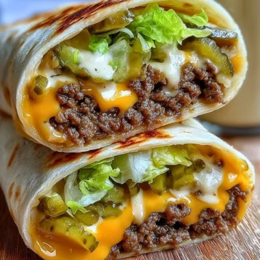 Big Mac Wraps featuring fresh ingredients and classic Big Mac flavors