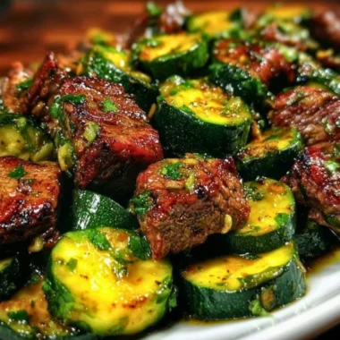 Savory Garlic Butter Steak Bites cooked to perfection in just 15 minutes.