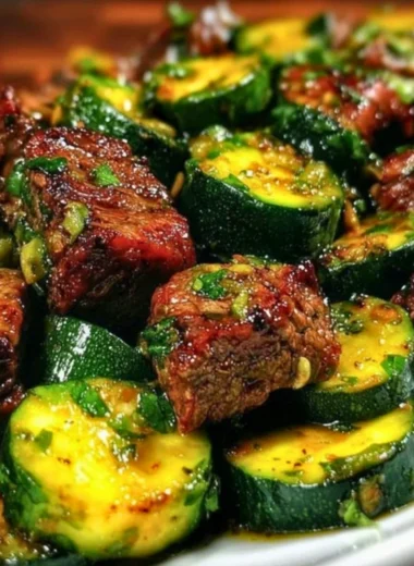 Savory Garlic Butter Steak Bites cooked to perfection in just 15 minutes.