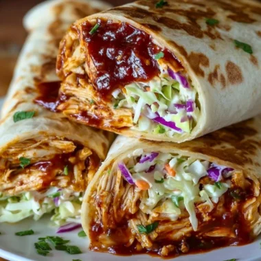 Healthy summer lunch wrap recipe for a quick and easy meal