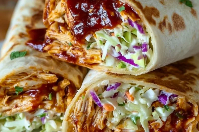 Healthy summer lunch wrap recipe for a quick and easy meal