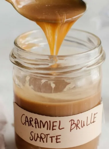 Caramel Brulee Latte Syrup for coffee enrichment and sweetening