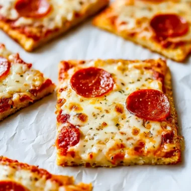 Delicious Chicken Crust Pizza ready to serve with fresh toppings