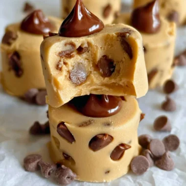 Frozen Greek yogurt peanut butter bites for a healthy snack option