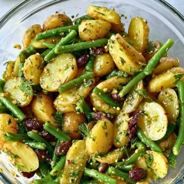 Potato and Green Bean Salad with Kalamata Olives and Capers