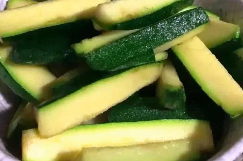 Crispy Keto Zucchini Fries served in a bowl