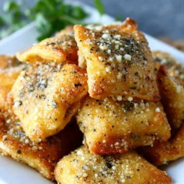 Delicious Garlic Parmesan Pizza Rolls fresh out of the oven